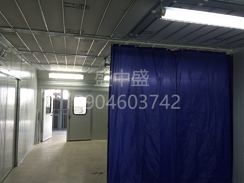 面漆噴漆間內景